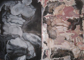 Rebecca Ivatts - Deconstruction Diptych I